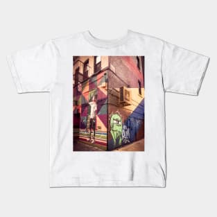 SoHo NYC Graffiti Street Art Kids T-Shirt